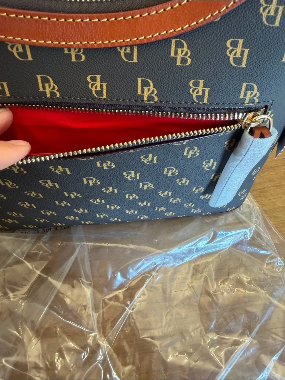 NWT Dooney & Bourke Gretta Hobo Bag Brown Tmoro | Quiet Luxury Americana | OS